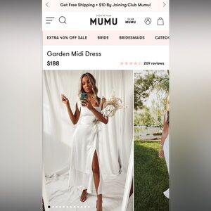 Show Me Your Mumu Garden Midi Dress